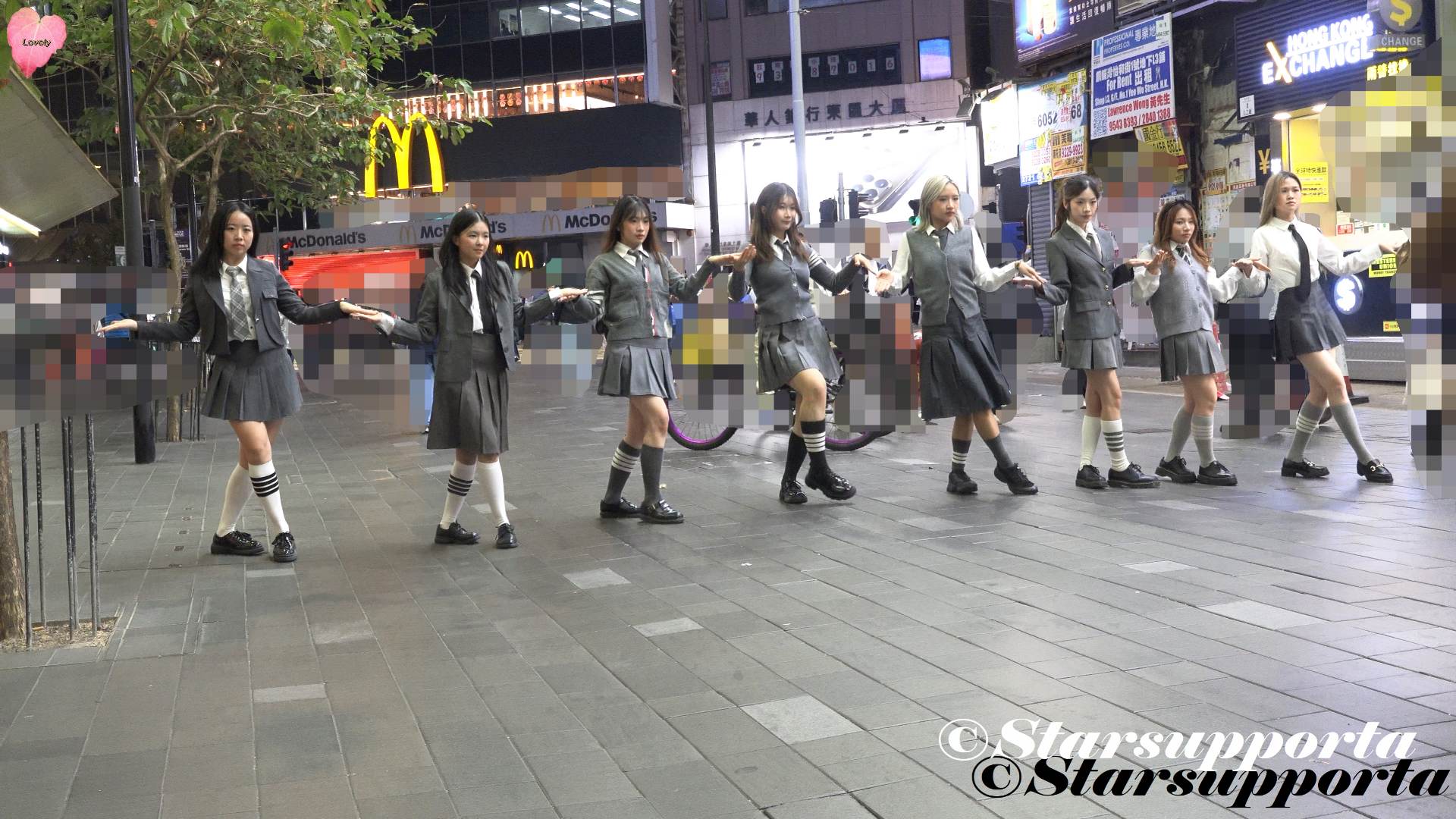 20260124 KPOP dance @ 香港銅鑼灣H&M對出